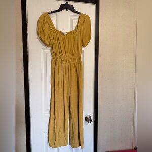 HYFVE Romper Size Medium With Pockets Chartreuse Color